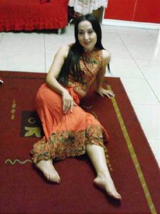 长发美腿大姐功夫相当了得