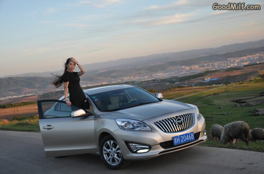 【媳妇当车模】美腿媳妇海马自驾游[第35张/共59张]