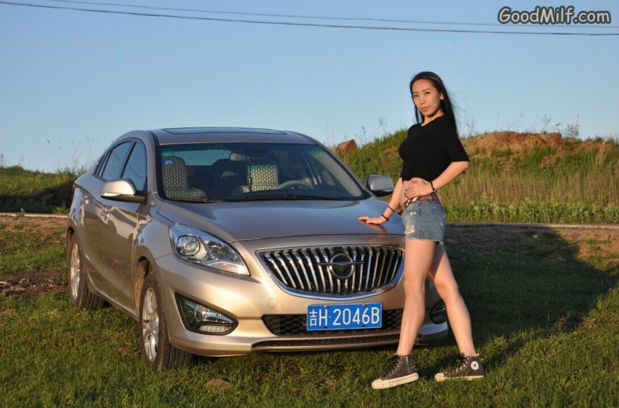 【媳妇当车模】美腿媳妇海马自驾游[第55张/共59张]