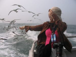 山阿姨山东海边秀脚