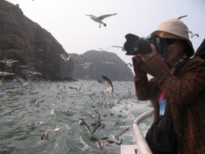 山阿姨山东海边秀脚