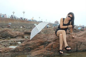 去山东出差负责招待的大姐