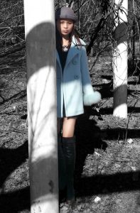 哈弗车主老婆的长靴子美腿