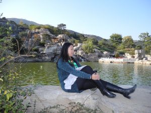 一帆风顺阿姨高跟靴子