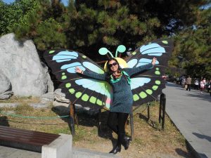 一帆风顺阿姨高跟靴子