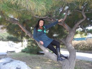 一帆风顺阿姨高跟靴子