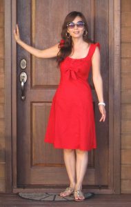 知风姐姐海岛度假性感短裙