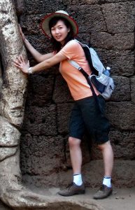 知风姐姐小白腿柬埔寨旅行