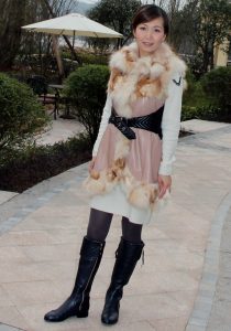 女神知风姐姐高贵靴子黑丝