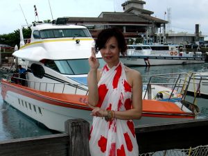 熟女阿冷好身材大方泳衣秀