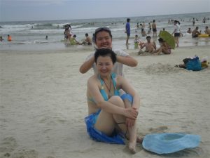 好诱人的泳装阿姨