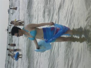 好诱人的泳装阿姨