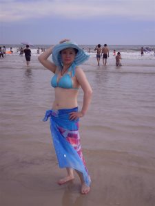 好诱人的泳装阿姨