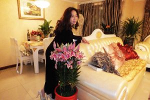 气质才女新之月姐姐家中秀旗袍高跟