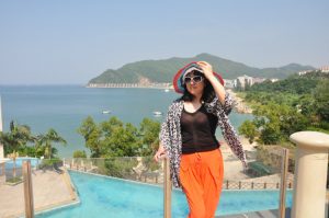 来自浙江的丽花姐上衣透视性感