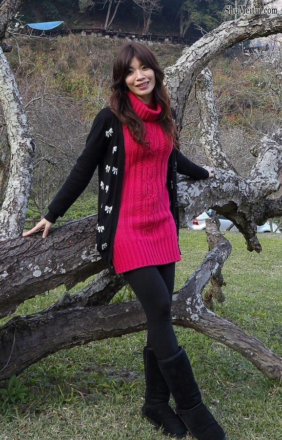 表嫂春日里穿裤袜靴子外拍[第10张/共11张]