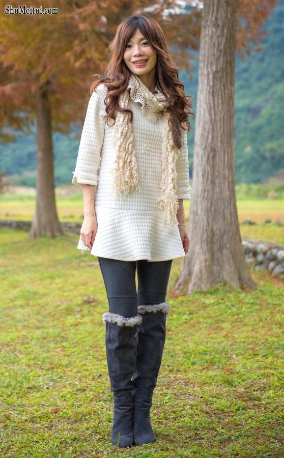 喜欢拍照的表嫂穿上了牛仔裤高跟靴子[第17张/共30张]