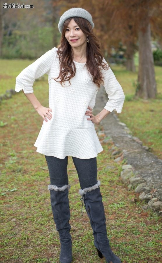 喜欢拍照的表嫂穿上了牛仔裤高跟靴子[第27张/共30张]