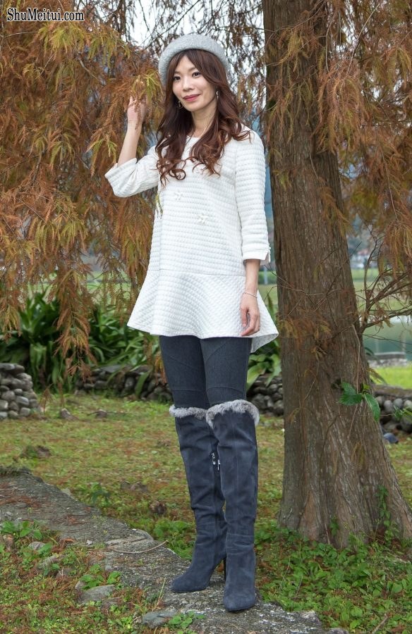 喜欢拍照的表嫂穿上了牛仔裤高跟靴子[第29张/共30张]