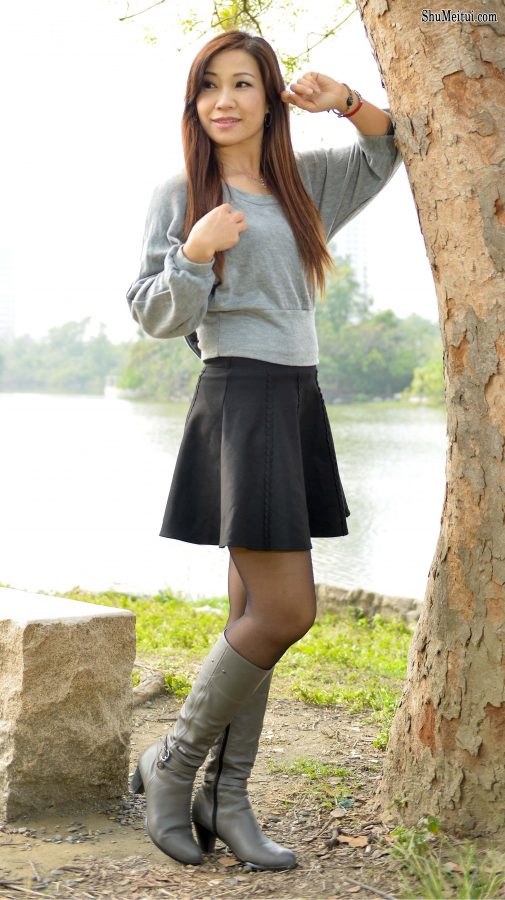 三位成熟姐姐再次出击——芝姐黑丝袜靴子[第4张/共26张]