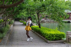 卡儿丝袜美腿外出游玩之千岛湖庐山