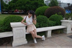 卡儿修长身材中秋节肉丝袜腿