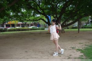 卡儿修长身材中秋节肉丝袜腿