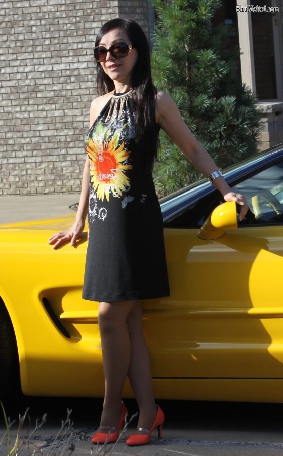 富婆罗斯豪宅名车灰丝袜高跟[第12张/共18张]