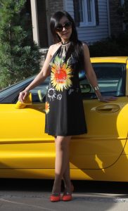 富婆罗斯豪宅名车灰丝袜高跟