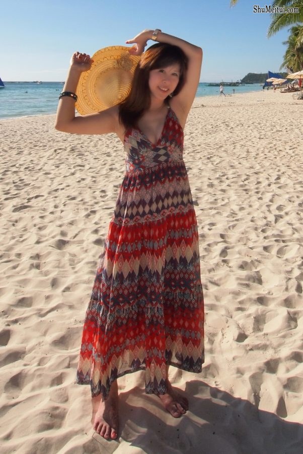 尹嫂海边度假之长裙玉乳[第7张/共16张]