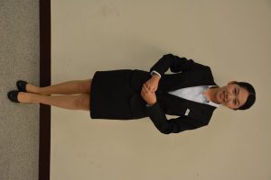 一群穿制服女孩儿们的肉丝高跟培训礼仪1