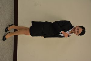 一群穿制服女孩儿们的肉丝高跟培训礼仪1