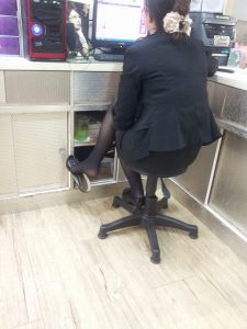 拍一家店铺的老板娘倩嫂的丝袜高跟腿4