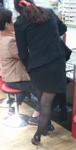 拍一家店铺的老板娘倩嫂的丝袜高跟腿4