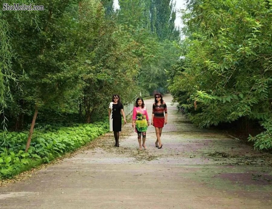 温暖阿姨和姐妹们在野外秀腿[第23张/共64张]