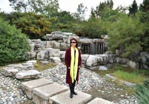 温暖阿姨黑丝袜靴子外拍