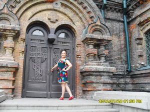 熟女钟姐穿黑龙江游玩2