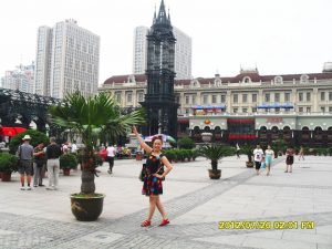 熟女钟姐穿黑龙江游玩2