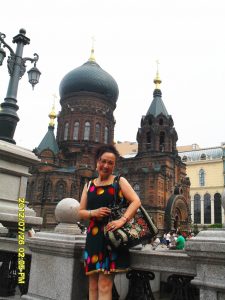 熟女钟姐穿黑龙江游玩2