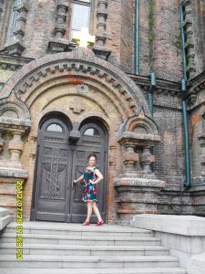 熟女钟姐穿黑龙江游玩2