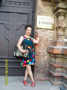 熟女钟姐穿黑龙江游玩2