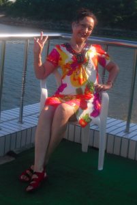 熟女钟姐穿黑龙江游玩3