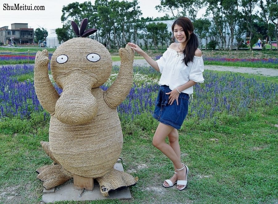 长腿人妻CC姐牛仔短裙公园拍摄[第6张/共37张]