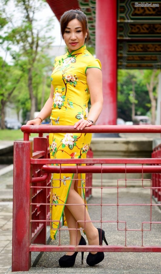 欣嫂穿旗袍身材凹凸有致也是肉丝袜[第17张/共18张]