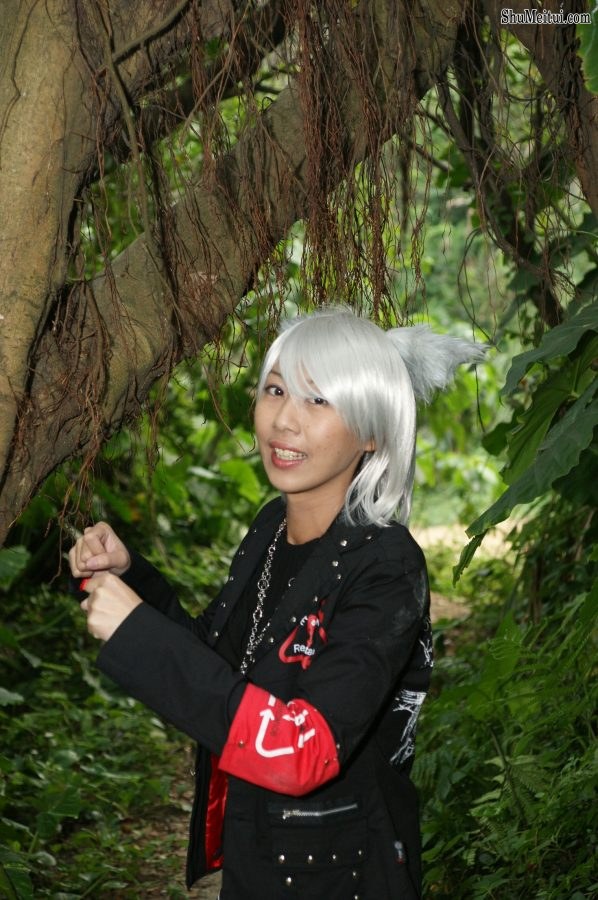 带假发的人妻穿靴子丝袜外出拍照[第21张/共31张]