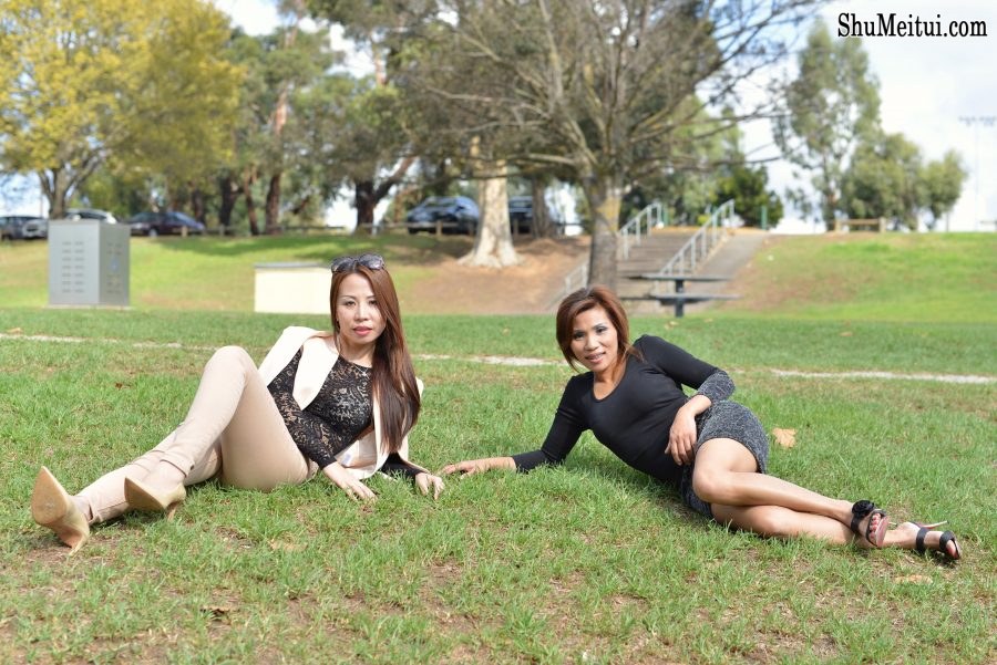 熟女姐妹花又穿高跟出来感觉穿裤子的姐姐气质更好一些[第14张/共33张]