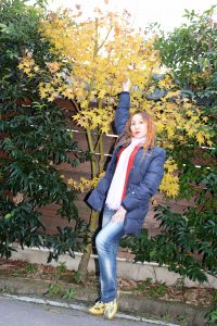 熟女宝岛甜甜秋日外拍景色醉人