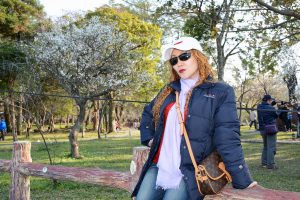 熟女宝岛甜甜秋日外拍景色醉人