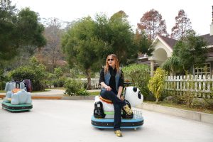 熟女宝岛甜甜秋日外拍景色醉人