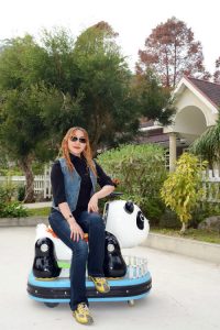 熟女宝岛甜甜秋日外拍景色醉人